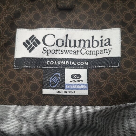Columbia Sportswear Company Ladies Size XL Brown & Cream Jacket - Picture 2 of 14